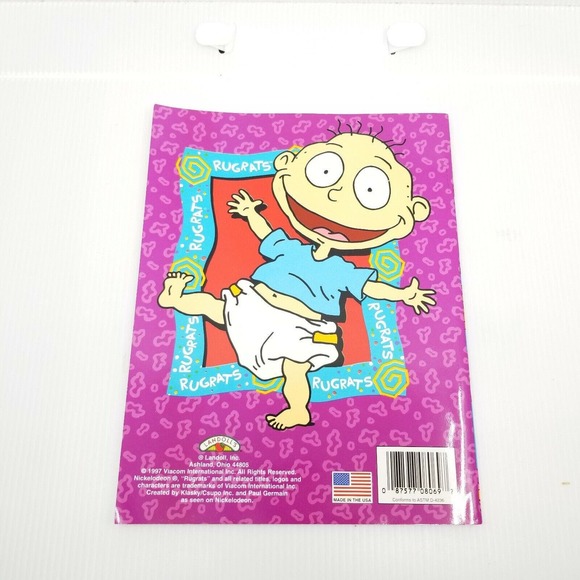 2 Vintage The Rugrats Paint With Water Activity Color and Activity Books 1997 - Picture 4 of 15
